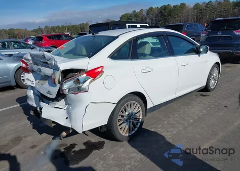 2012 Ford Focus Sel из США, поврежденный, VIN 1FAHP3H26CL430503